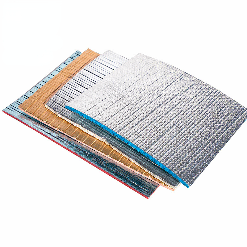 Personalized XPE Foam Insulation Thermal Closed Cell Sound Heatproofing Roll Aluminum Foil Composite With Self-Adhesive Sheet - PAIDU